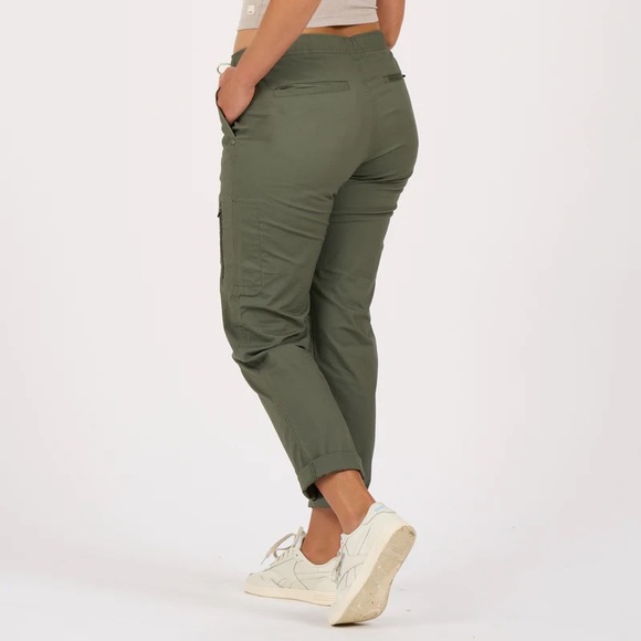 Vuori Rip Stop Pants Army Green Women’s Small - Picture 9 of 13